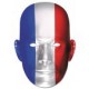 MASQUE TRICOLORE PVC