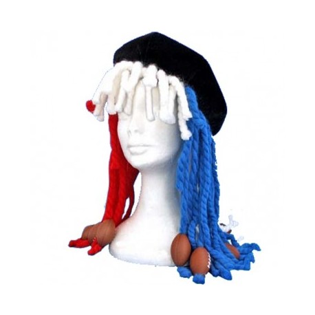 BERET RASTA RUGBY FRANCE